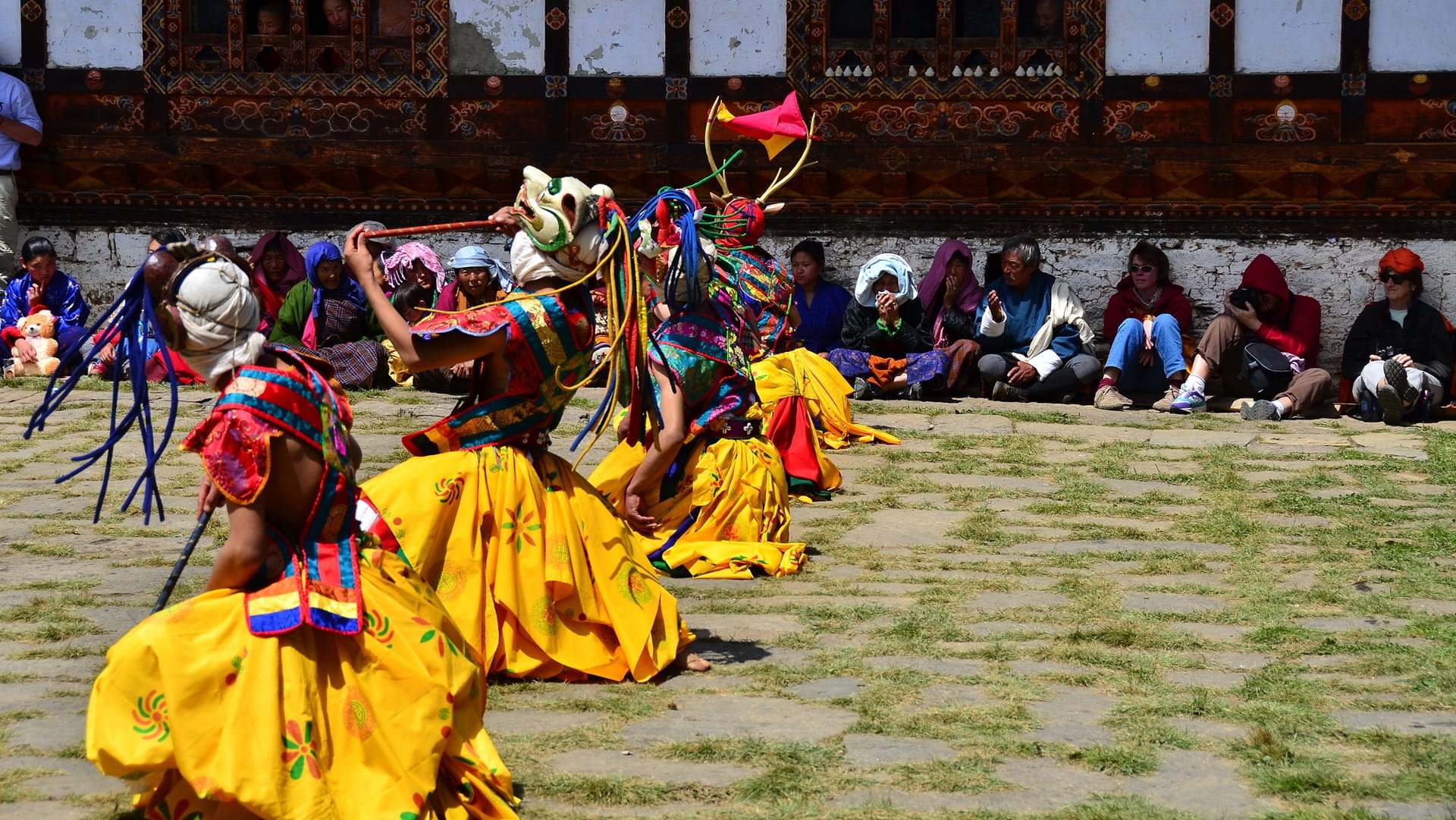 Klosterfest in Bhutan