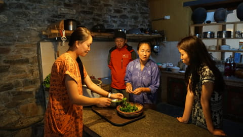 Kochkurs in Bhutan
