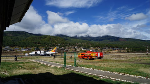 Der neue Domestic Airport in Jakar - Bumthang verkürzt Autofahrten von ca. 2 Tagen