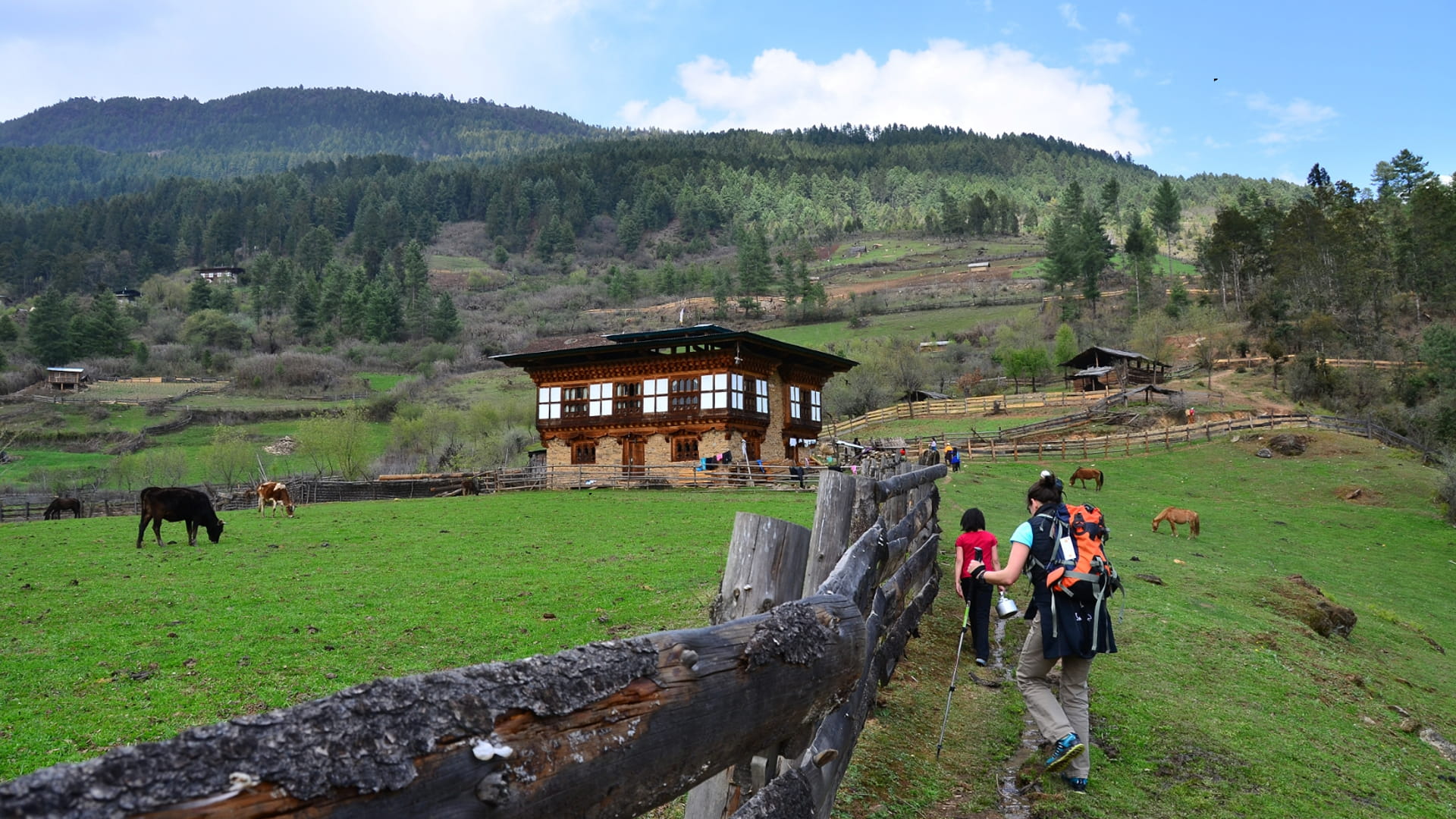 Day hikes in Bhutan