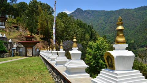 Chorten und Stupas in Bhutan 