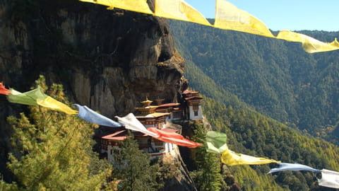 Tigernest Kloster in Bhutan 