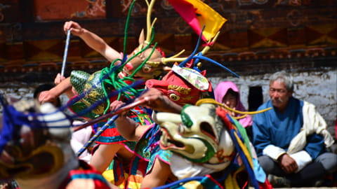 Festival in Bhutan 