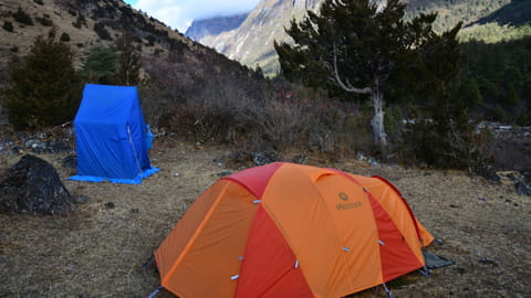 Trekking in Bhutan our brand tents