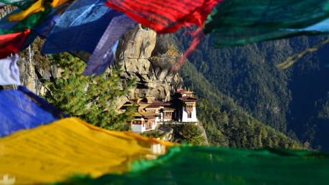 Tigernest Kloster in Bhutan 