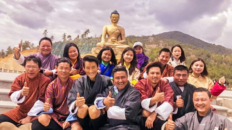 berghorizonte Bhutan Team Trekking 